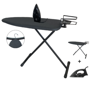 Deluxe Iron & Ironing Board Set